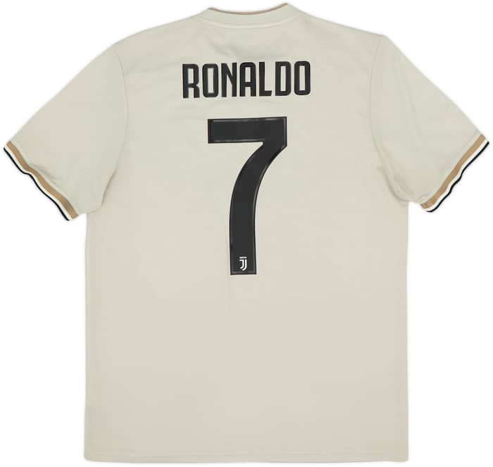 2018-19 Juventus Away Shirt Ronaldo #7 - 8/10 - (L)