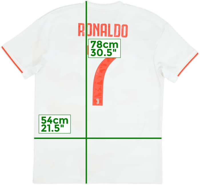 2019-20 Juventus Away Shirt Ronaldo #7 - 8/10 - (L)