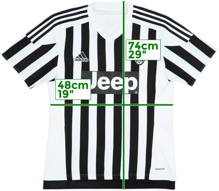 2015-16 Juventus Home Shirt - 9/10 - (M)