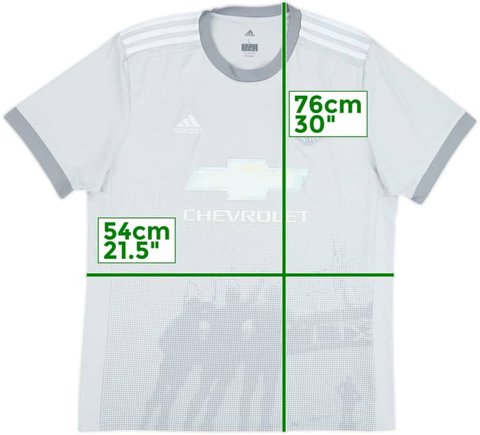 2017-18 Manchester United Third Shirt - 4/10 - (L)