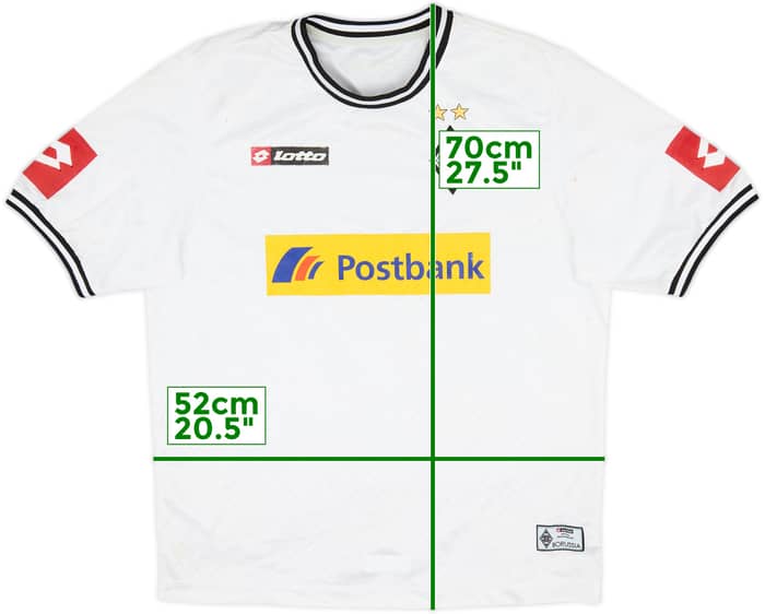 2012-13 Borussia Monchengladbach Home Shirt - 5/10 - (M)