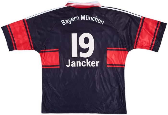 1997-99 Bayern Munich Home Shirt Jancker #19 - 8/10 - (XL)