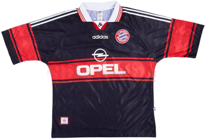 1997-99 Bayern Munich Home Shirt Jancker #19 - 8/10 - (XL)