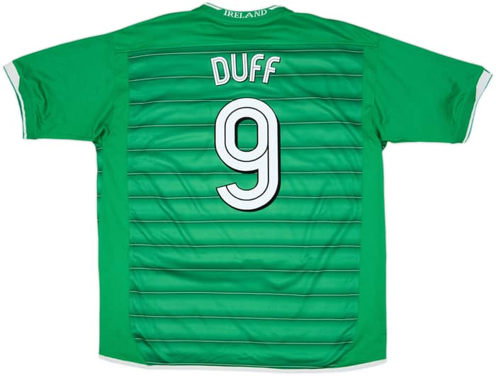 2003-04 Ireland Home Shirt Duff #9 - 7/10 - (XXL)