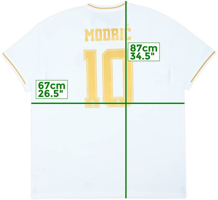 Camiseta de local del Real Madrid 2019-20 Modric #10 (XXL)