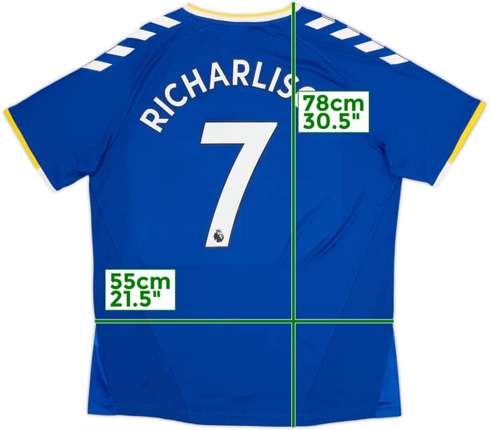 2021-22 Everton Home Shirt Richarlison #7 (XL)