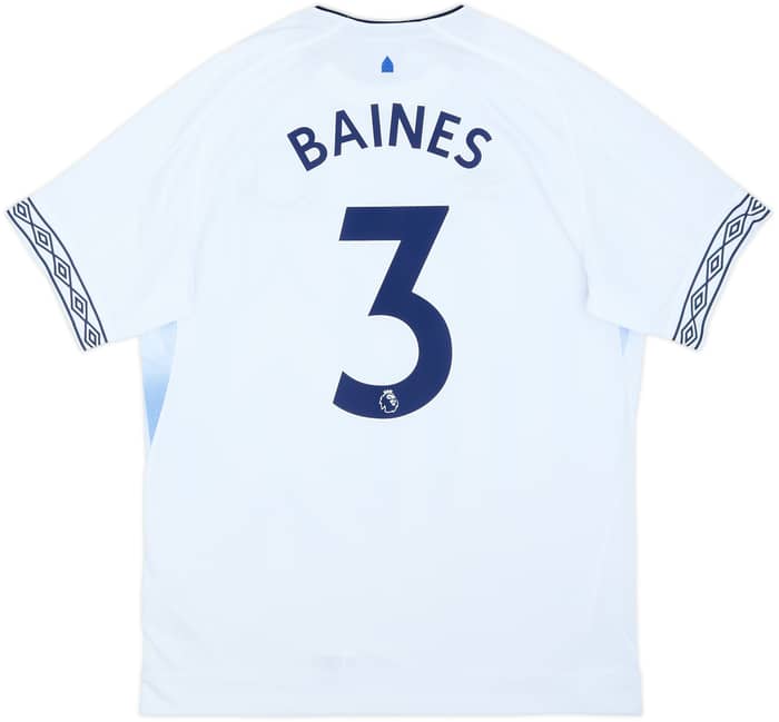 2018-19 Everton Third Shirt Baines #3 (L)