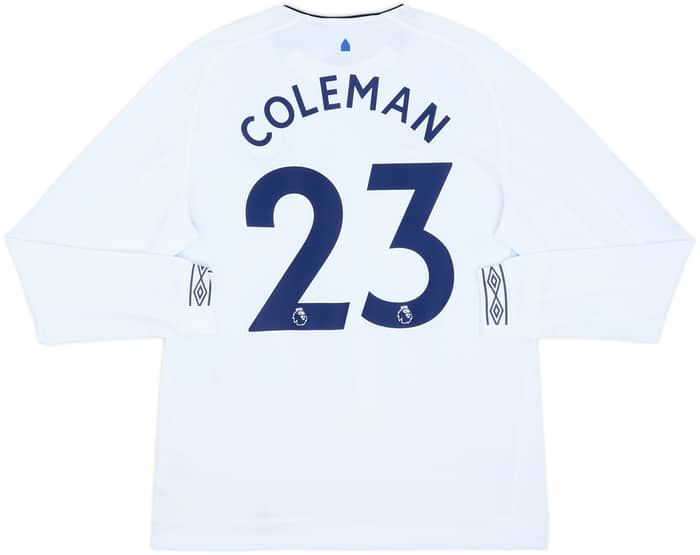 2018-19 Everton Third L/S Shirt Coleman #23 (L)