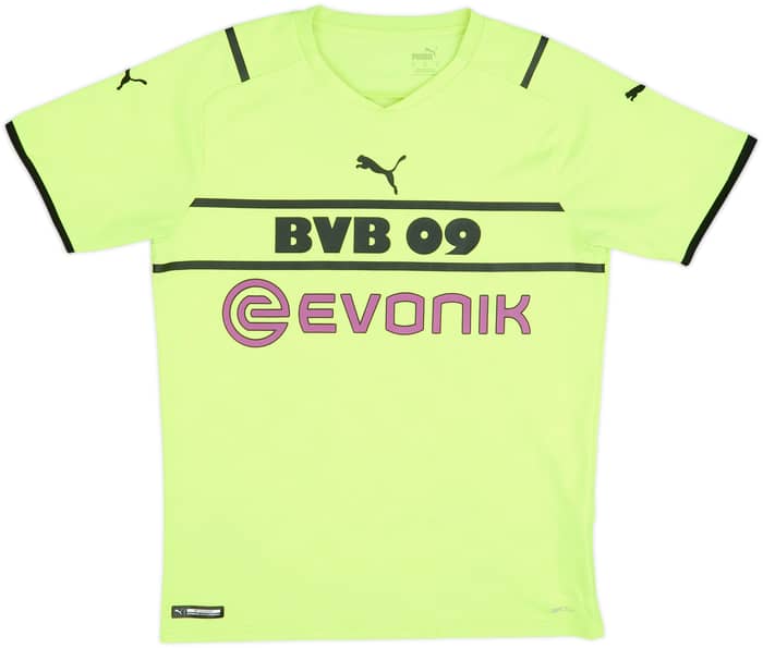 2021-22 Borussia Dortmund European Home Shirt Haaland #9 - 7/10 - (M)