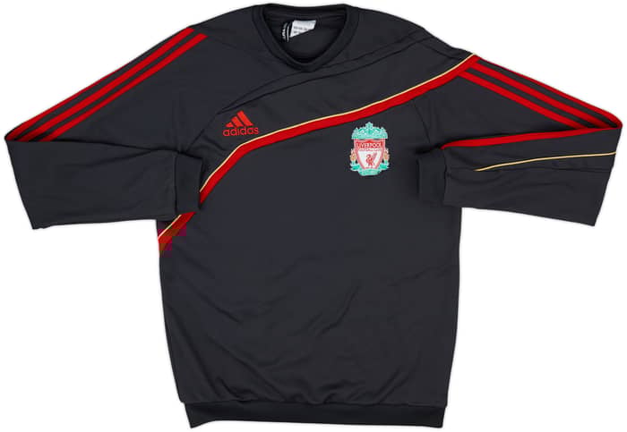 2009-10 Liverpool adidas Sweat Top - 8/10 - (S)