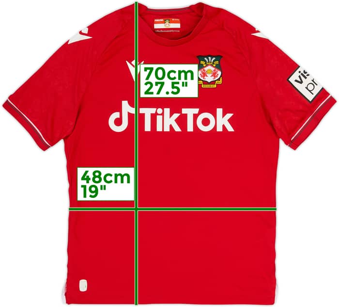 2022-23 Wrexham Home Shirt - 9/10 - (M)