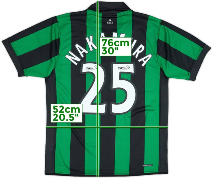 2006-08 Celtic Camiseta de visitante Nakamura #25 - 8/10 - (M)