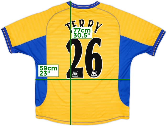 2000-01 Chelsea Away Shirt Terry #26 - 8/10 - (XL)