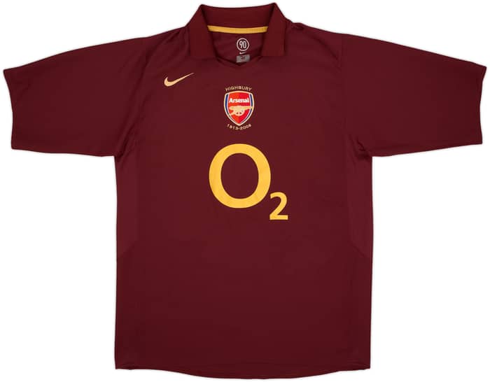 2005-06 Arsenal Home Shirt Ljungberg #8 - 8/10 - (L)