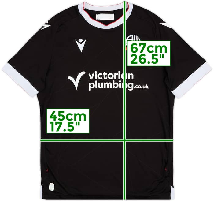 2023-24 Bolton Away Shirt - 5/10 - (S)