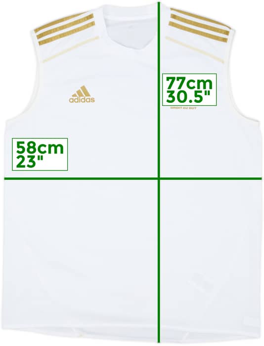2013-14 Marseille adidas Training Vest - 7/10 - (XXL)