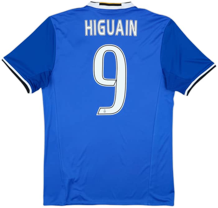 2016-17 Juventus Away Shirt Higuain #9 - 5/10 - (S)