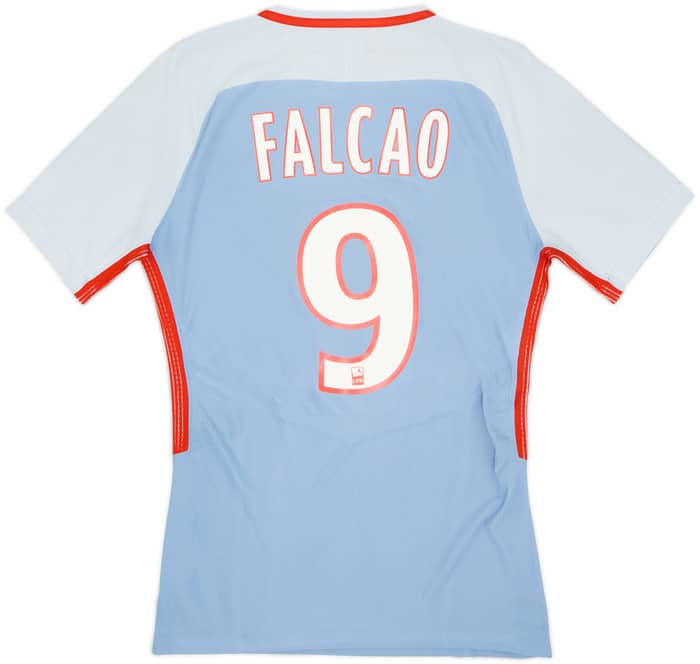 2017-18 Monaco Authentic Away Shirt Falcao #9 - 6/10 - (S)