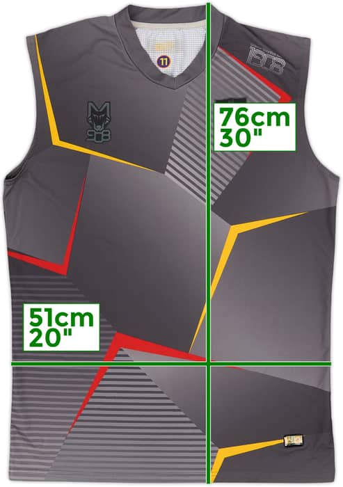 2019-20 Lecce M908 Chaleco de entrenamiento - 9/10 - (L)
