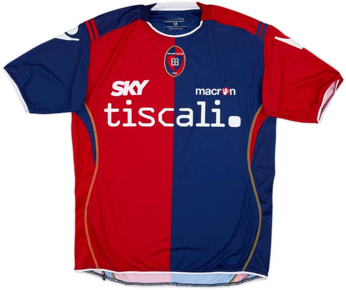 2008-09 Cagliari Home Shirt #8 - 7/10 - (M)