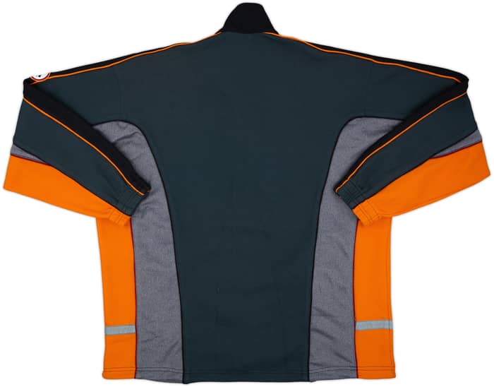 1998-99 Roma Diadora 1/4 Zip Sweat Top - 7/10 - (XXL)