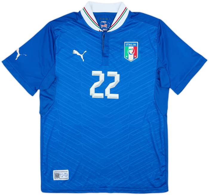 2012-13 Italy Home Shirt Diamanti #22 - 4/10 - (M)