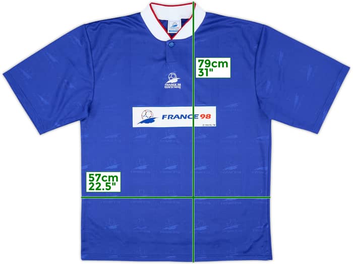 1998 France Coupe du Monde Training Shirt - 9/10 - (L)