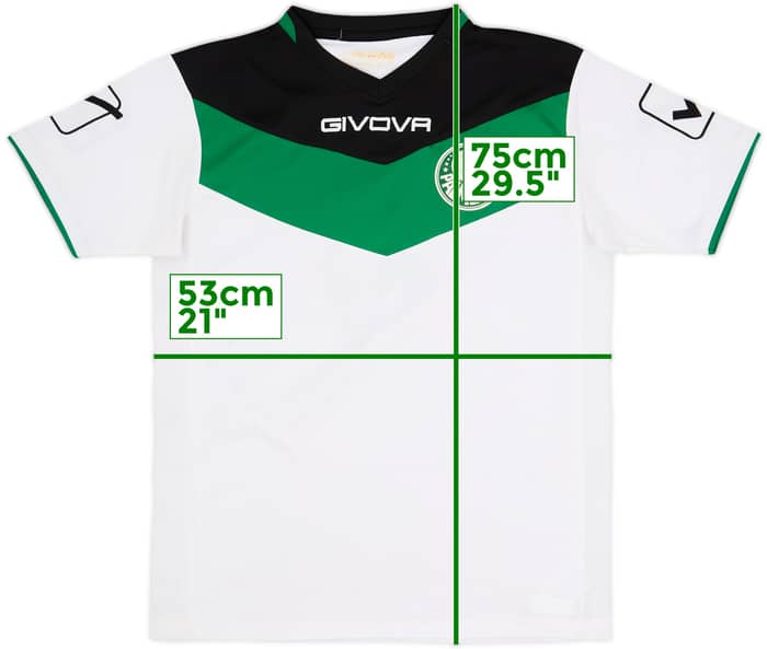 Camiseta modelo Givova del Palmeiras 2000s #4 - 5/10 - (L)