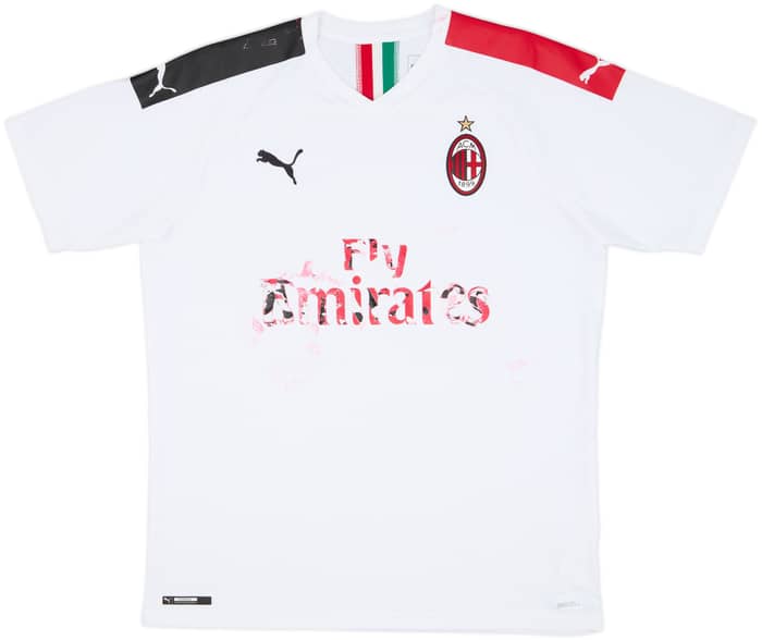2019-20 AC Milan Away Shirt - 4/10 - (L)