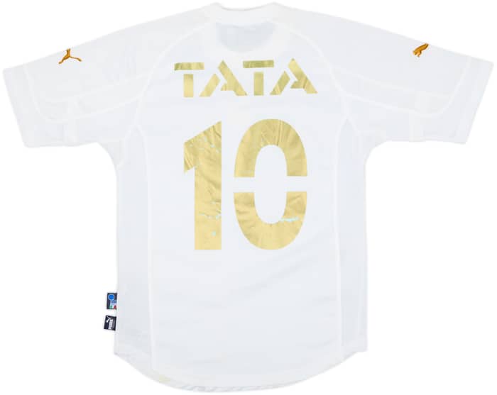2004-06 Italy Away Shirt Tata #10 - 4/10 - (S)
