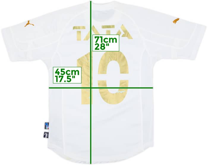 2004-06 Italy Away Shirt Tata #10 - 4/10 - (S)