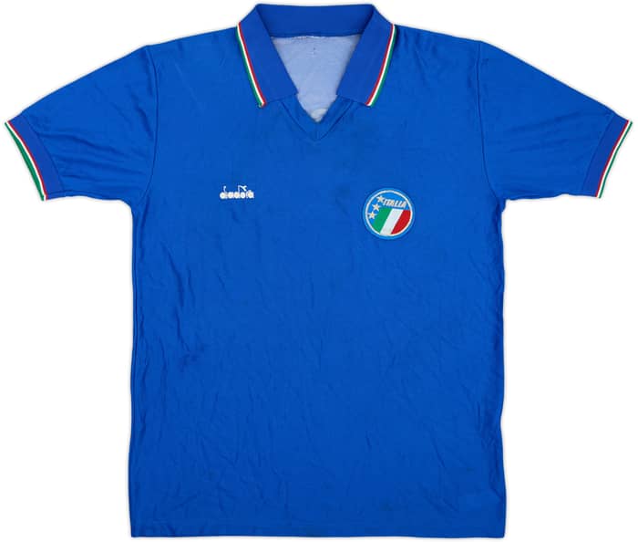 Camiseta de local de Italy 1986-91 Cassano - 5/10 - (M)