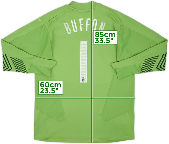 2005-06 Juventus GK Shirt Buffon #1 - 5/10 - (L)