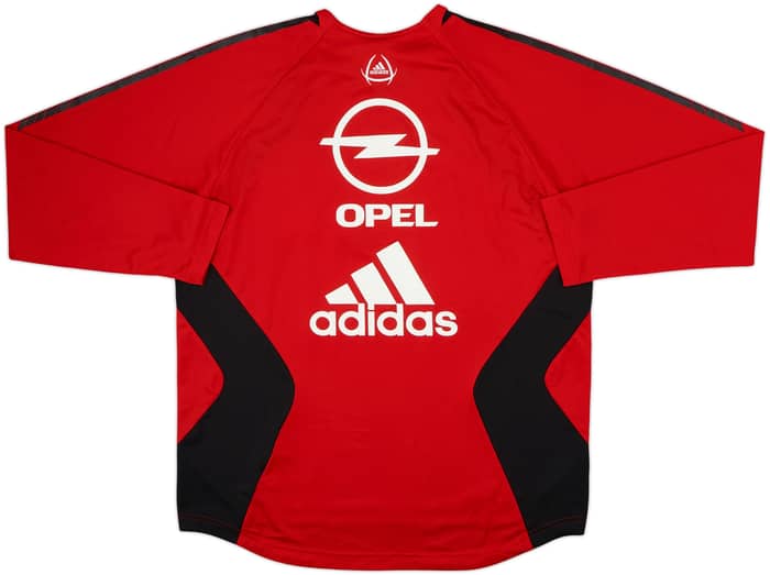 2005-06 AC Milan adidas Training L/S Shirt - 8/10 - (L)