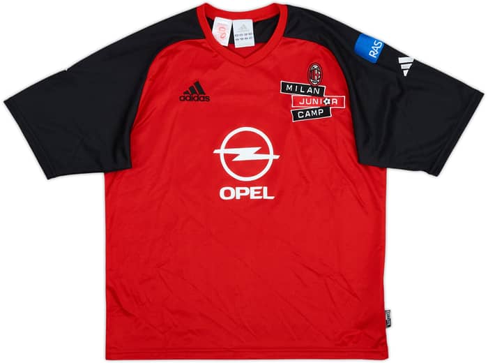 2004-05 AC Milan 'Junior Camp' adidas Training Shirt - 9/10 - (XL.Boys)
