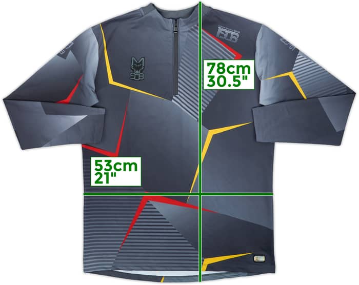 2019-20 Lecce M908 Top de entrenamiento con cremallera de 1/4 - 8/10 - (L)