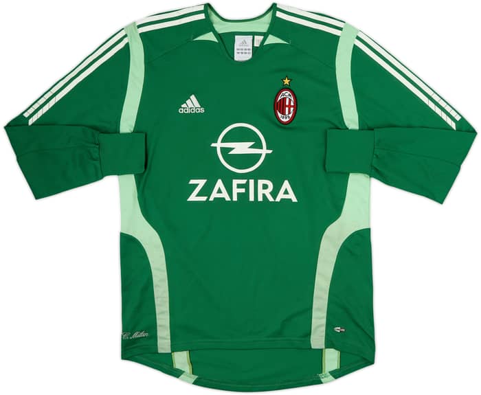 2005-06 AC Milan GK Shirt Dida #1 - 7/10 - (M)