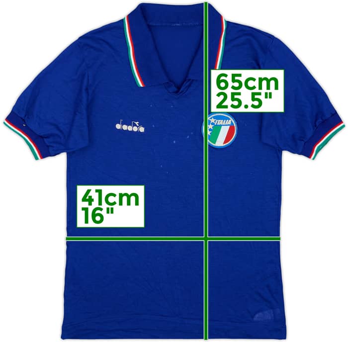 1986-91 Italy Home Shirt - 4/10 - (L.Boys)