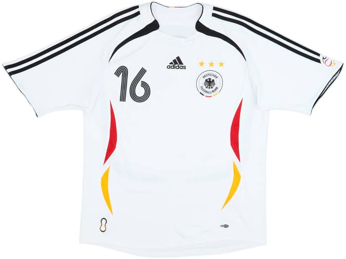 2005-07 Alemania Local Camiseta Lahm #16 - 6/10 - (XL.Boys)