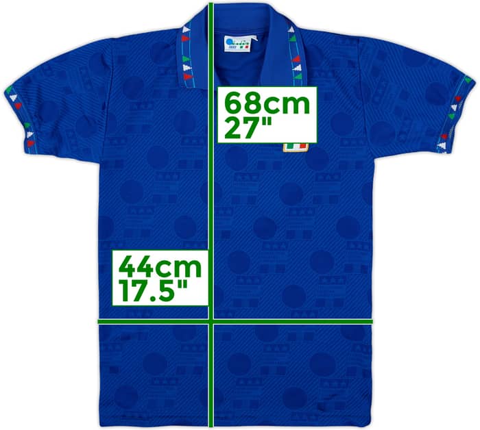 1994 Italy Home Shirt (Baggio) #10 - 7/10 - (L.Boys)