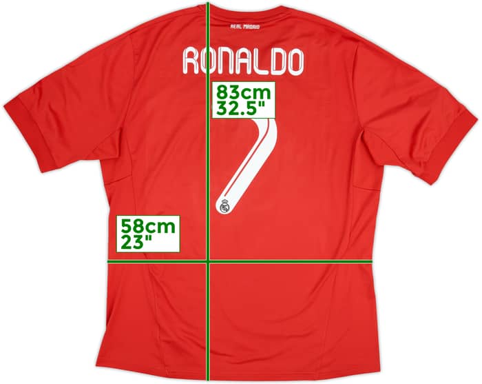 2011-12 Real Madrid Third CL Shirt Ronaldo #7 - 6/10 - (XXL)