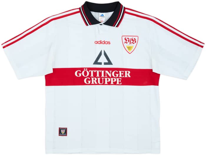 1997-98 Stuttgart Home Shirt - 8/10 - (XL)