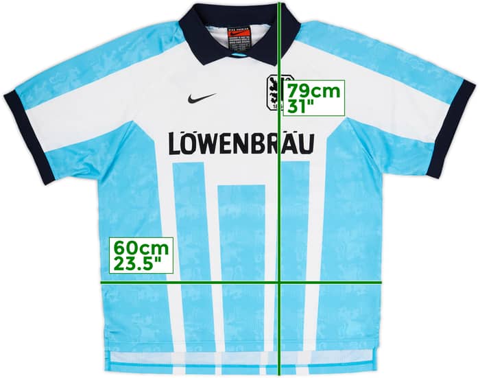 Camiseta de local del 1860 Munich 1996-97 Traditionself #11 - 9/10 - (XL)