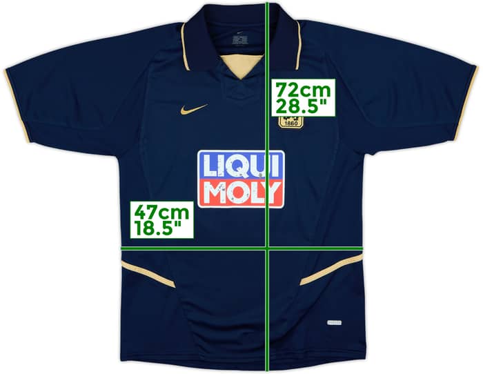 Camiseta de visitante de 1860 Munich 2003-04 Lauth #11 - 4/10 - (S)