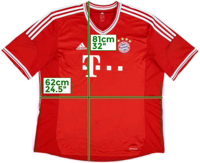 2013-14 Bayern Munich Home Shirt - 5/10 - (XXL)