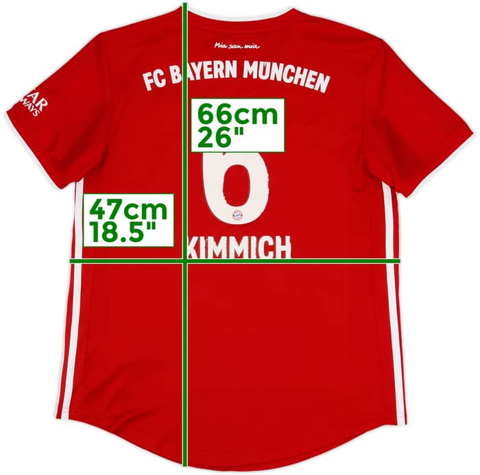 2020-21 Bayern Munich Home Shirt Kimmich #6 - 4/10 - (Women's M)