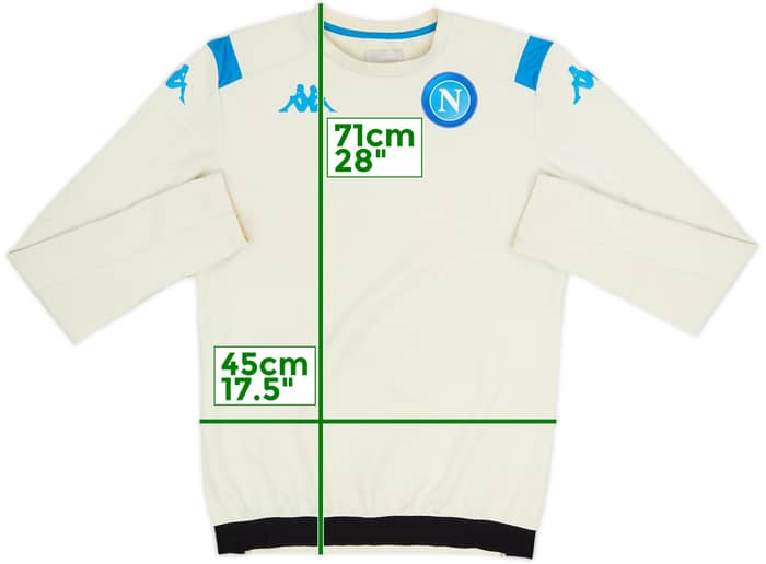 2019-20 Napoli Kappa Drill Top - 5/10 - (S)