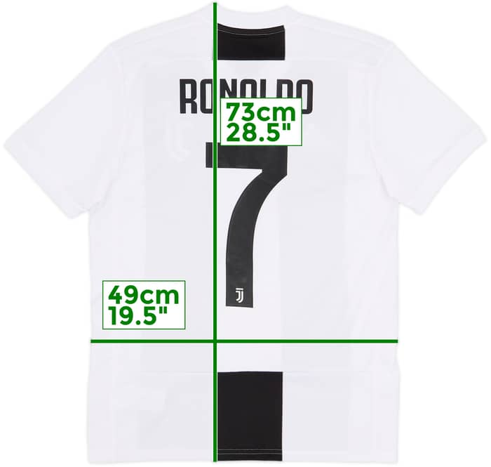2018-19 Juventus Home Shirt Ronaldo #7 - 7/10 - (S)