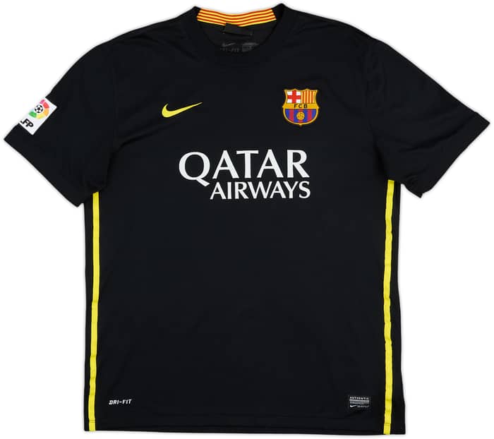 2013-14 Barcelona Tercera Camiseta Messi #10 - 8/10 - (L)