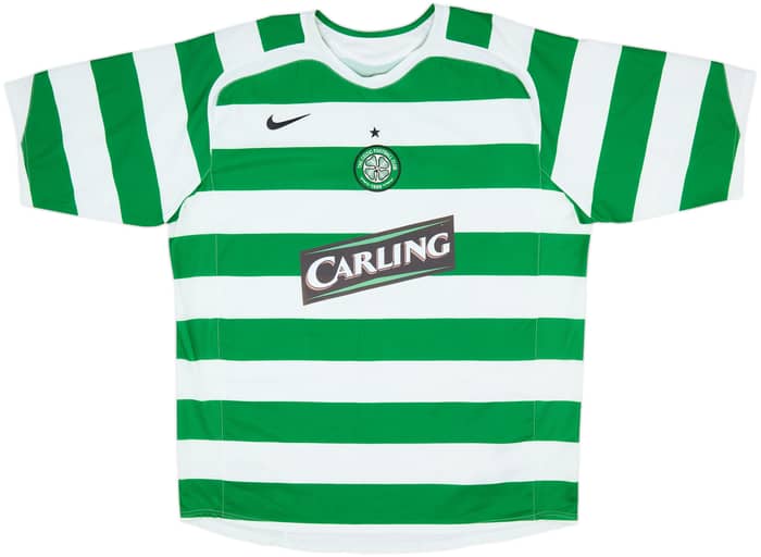 2005-07 Celtic Home Shirt Keane #16 - 5/10 - (XL)